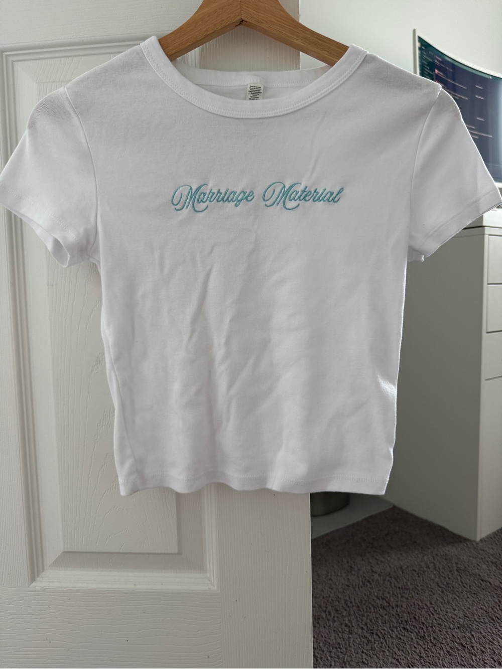 Marriage Material Baby Tee